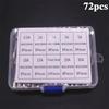 100 PCS Fast Blown Glass Fuse Combination Kit 5x20 mm 250 V 0.1 0.2 0.25 0.5 1 1.5 2 3 4 5 8 10 12 15 20 A In Clear Plastic Box Fuses4
