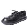 Skórzane buty męskie Brock Trend Codzienne brytyjskie buty skórzane Retro buty robocze