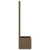 Garden Planter with Trellis Brown 36 X 36 X 140 Cm PP