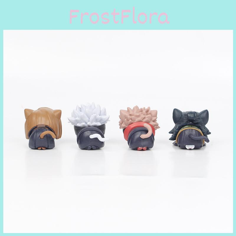 Delightful Jujutsu Kaisen Cat Ear Napping Pvc Figures Blind Box Toy Set