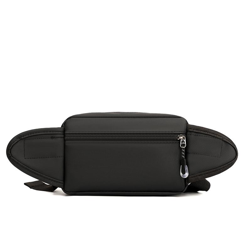 Men's Shoulder Crossbody Bag Multi-Layer Cash Register Waist Bag