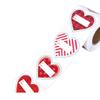 60Counts Valentines Day Heart Sticker 2x2.3Inch Self Adhesive Wrapping Labels for Packaging Box Sealing Wedding Supplies