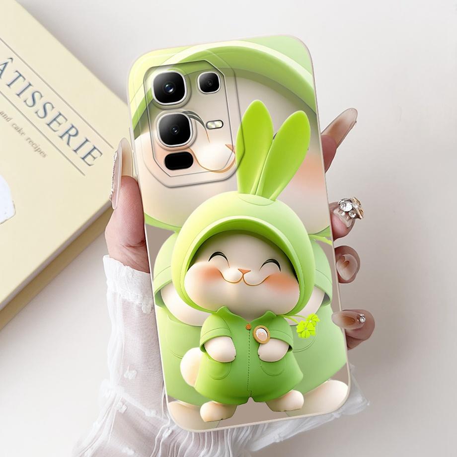 For Infinix Note 50x 50s 50 Pro+ Case Cartoon Rabbit Panda Duck Printed Cover Soft Silicone Bumper For Infinix Note 50 50Pro 4G