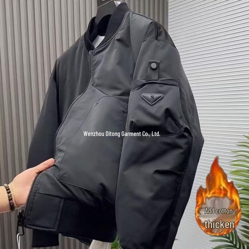 Men's Spring/Autumn 2025 Versatile High-End Outdoor Baseball Jacket