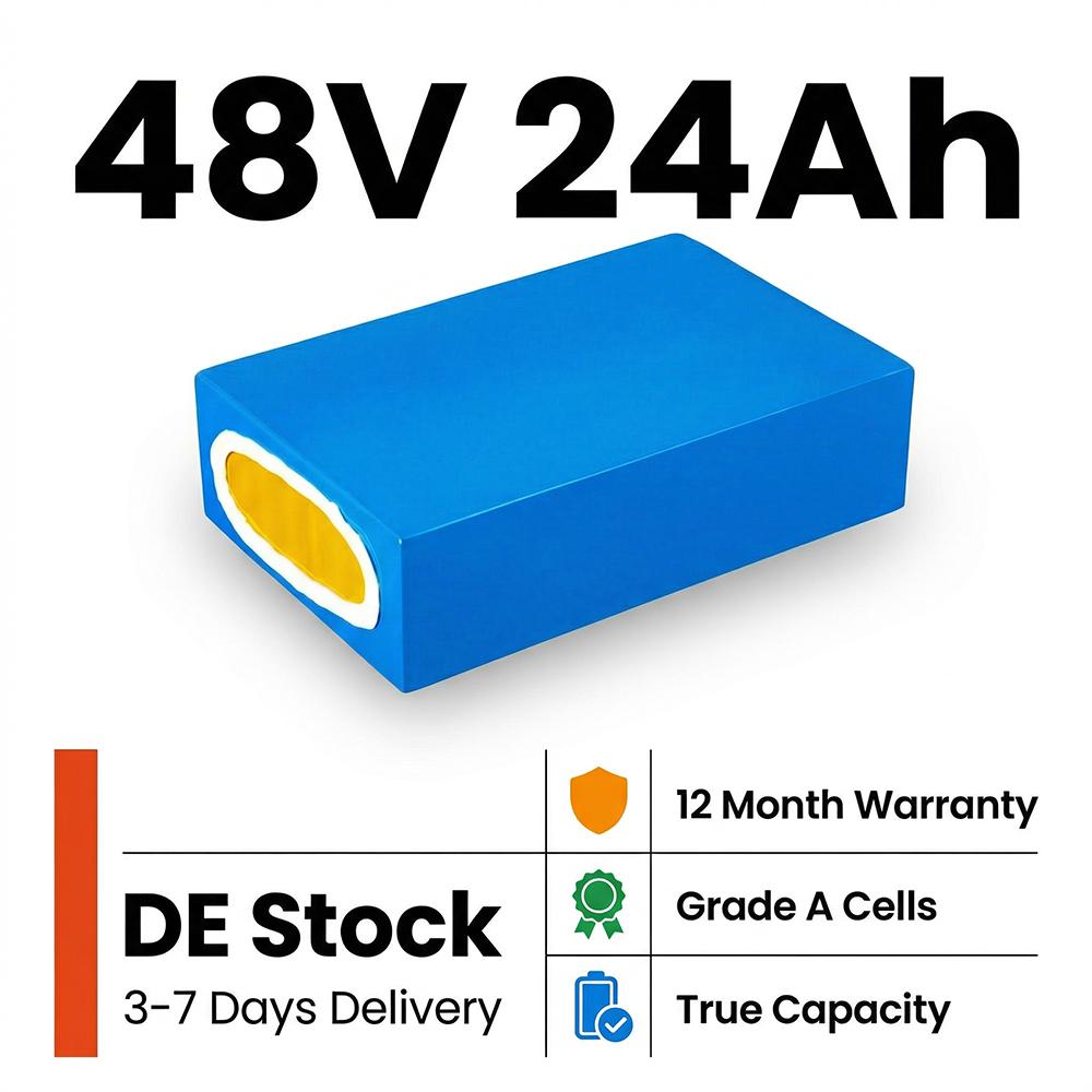 48V 24Ah Down Tube Ebike Battery
