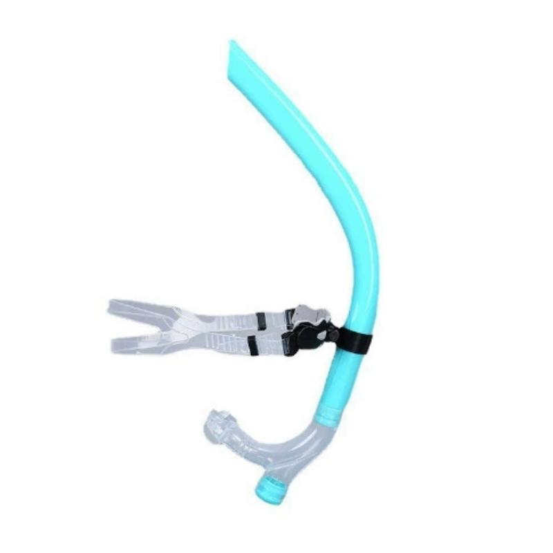Long Distance Swim Training Front Mounted Snorkel Durable Diving Breathing Tube for Adult Water Activity