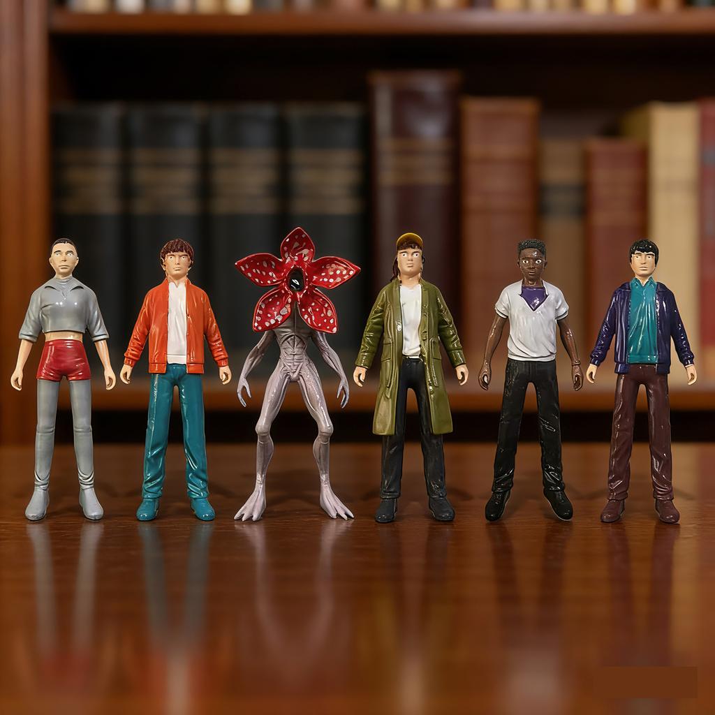 6P Gifts Demogorgon Bizarre Stories Vecna Desktop Decorations Toys Children's Gifts Desktop Decorations Collection