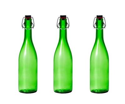 Adelia Glass Swing Stopper Bottle EG 720ml (Set of 3)