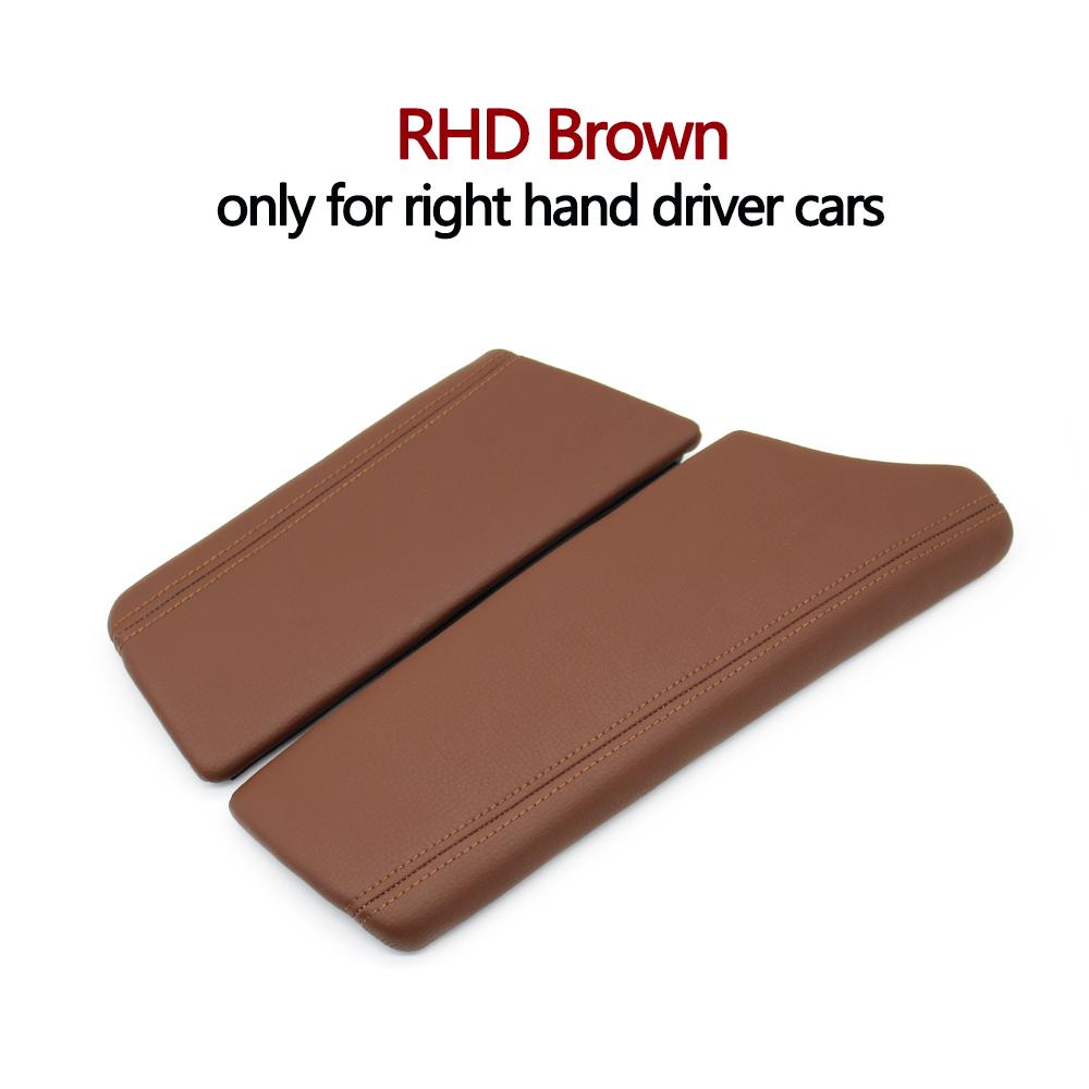 RHD Front Central Console Lid Armrest Box Cover Leather Panel Replacement For BMW 5 Series F10 F11 F18 520i 523i 525i 528i 535i