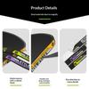 16Mm Pickleball Racket Edge Sticker Scratch-Proof Shock Absorption Paddle Head Edge Tape Anti-Fall Durable Frame Protective Tape