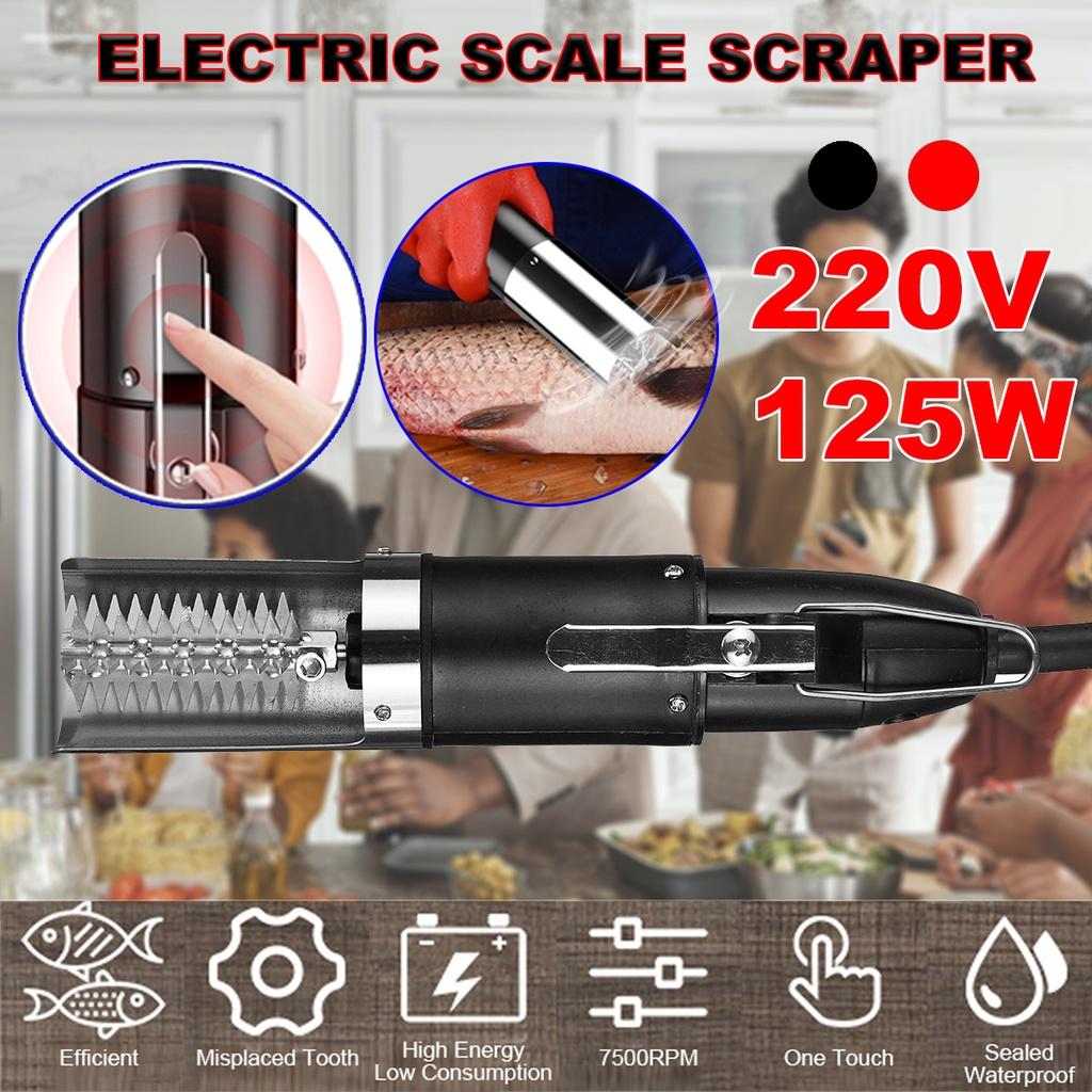 120W Scalers Waterproof Scraper Clean Easy Scale for Fish Stripper Remover Cleaner Tool Electric Fish Scaling Machine