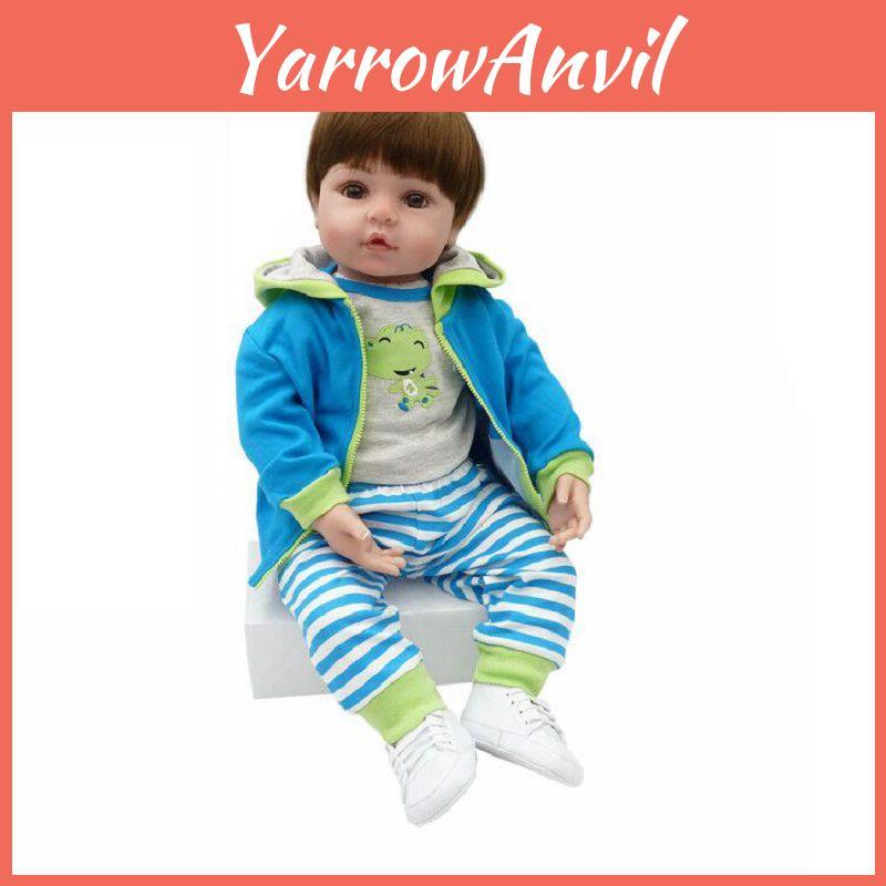 Adorable Silicone Reborn Baby Boy Doll With Realistic Features And Soft Vinyl