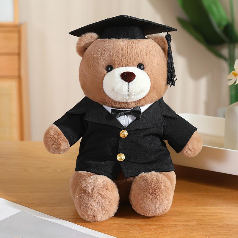 Adorable Graduation Teddy Bear Plush Toy