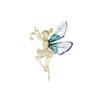 Angel Wings High-End Dancing Girl Brooch: Creative Coat Corsage and Clothing Accessory