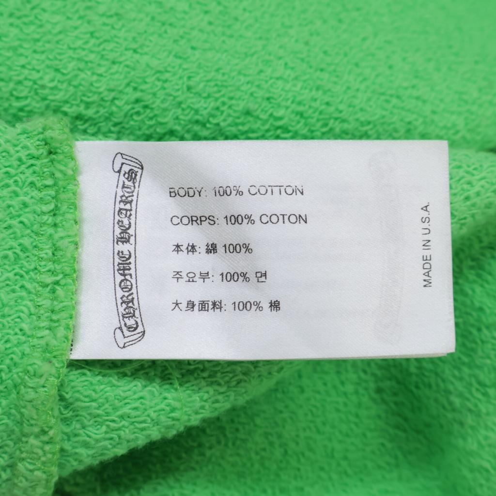 CHROME HEARTS Matty Boy Sex Records Hoodie Pullover Hoodie Tops L greenUsed