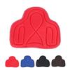 Saddle Pad PU Leather Close Fit Shock Absorbing Thickened Breathable Western Saddle Pad for Equestri
