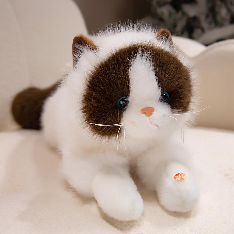 The Simulation Will Be Called Ragdoll Cat Doll Plush Toy Kitten Doll Girl Ragdoll Birthday Gift