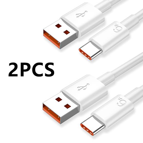 Phone Charger USB Cable 6A 65W Fast Charging Usb C Cable for Xiaomi Redmi Realme Samsung Mobile Phone Accessories Type C Cable