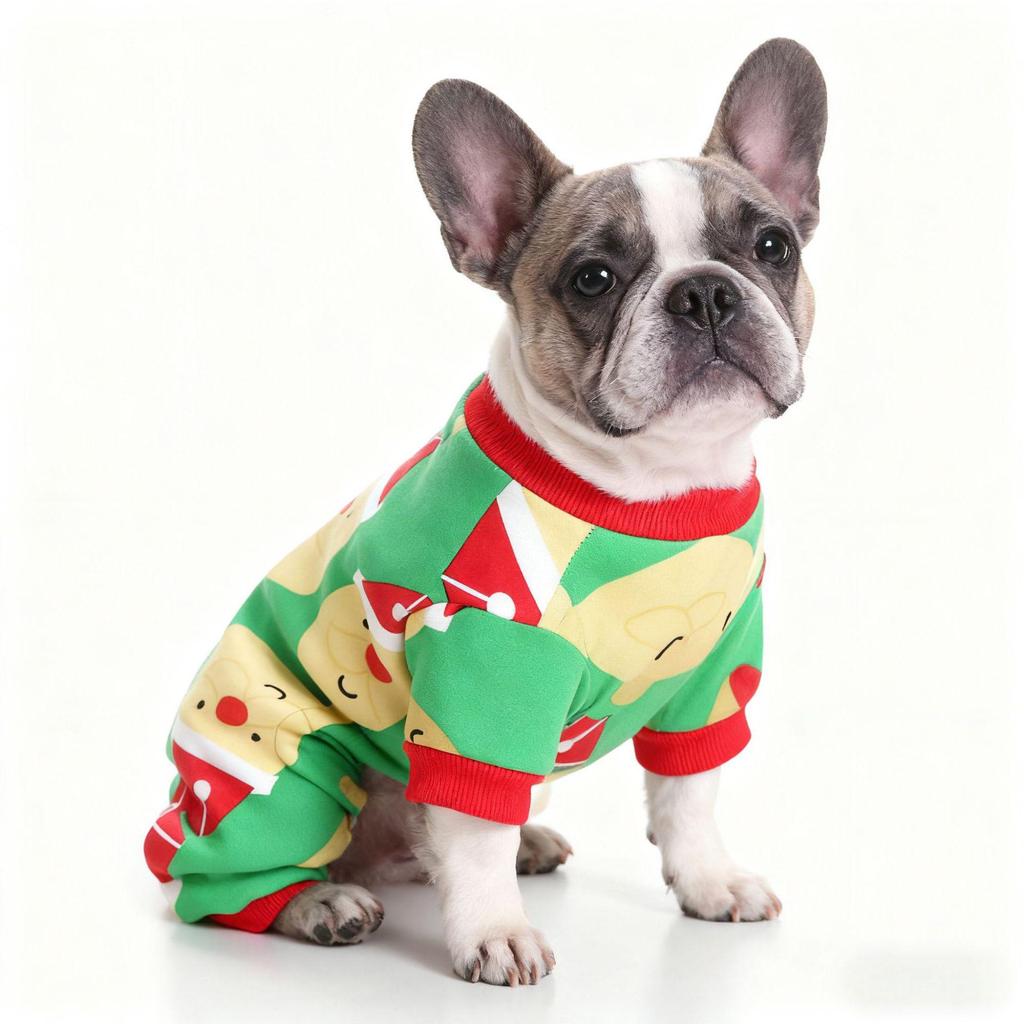 Christmas Snowflake Pet Sweater: Warm Knitted Vest for Dogs and Cats