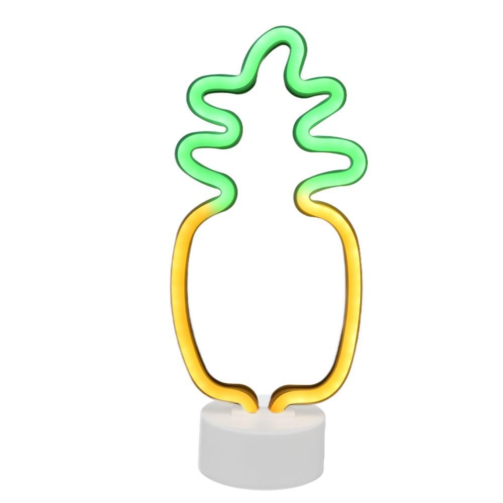 

Pineapple Neon Sign Battery Powered Neon Light Festival Lights Neon Night Light Office Decoration