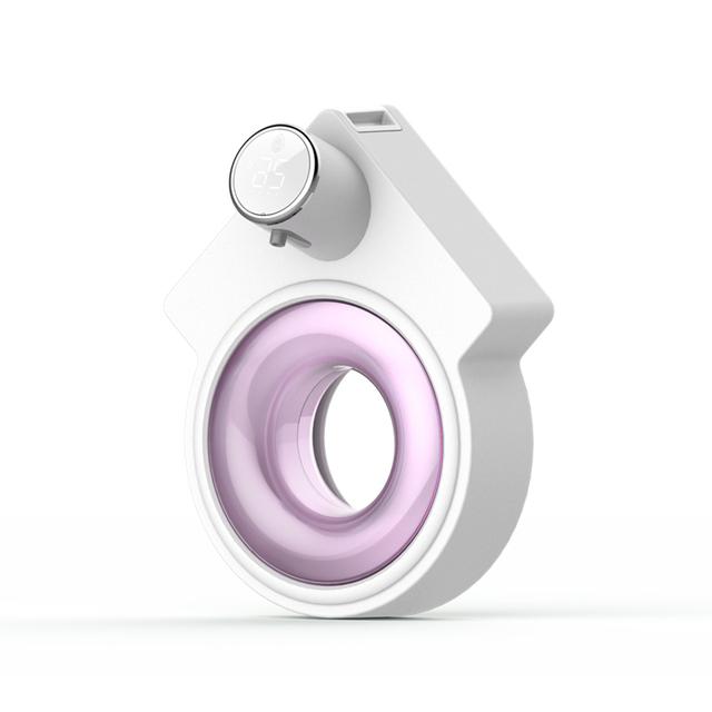 

Креативные дозаторы пенного мыла 280 мл с дисплеем температуры для мытья рук, водонепроницаемые, автоматические, настенные дозаторы жидкого мыла 280ml розовый