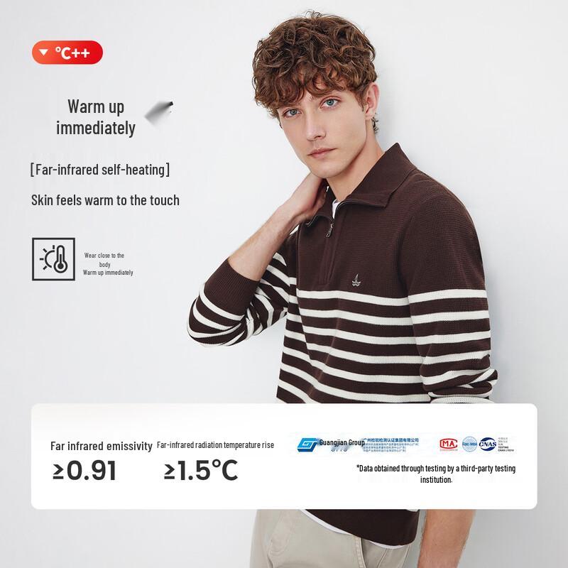 Navigare Men's Oceanic Striped Wool Sweater