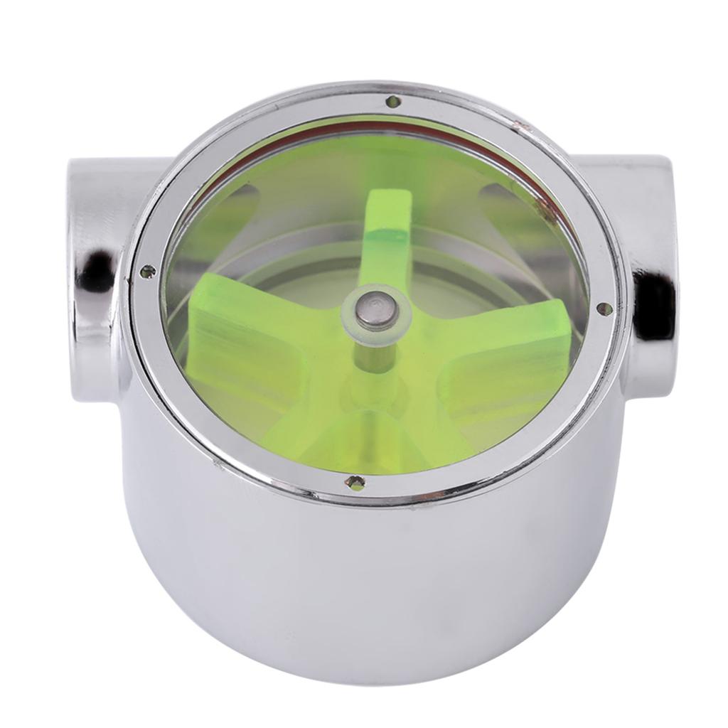 Tungsten Alloy G1/4\" Standard Female To Female Thread Computer Water Cooling Flow Indicator