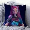 CARTOON MiraS Personalized Pillow Cover Kids Bedroom Wild Party Decor Pillowcase Kid Birthday Shower Gift