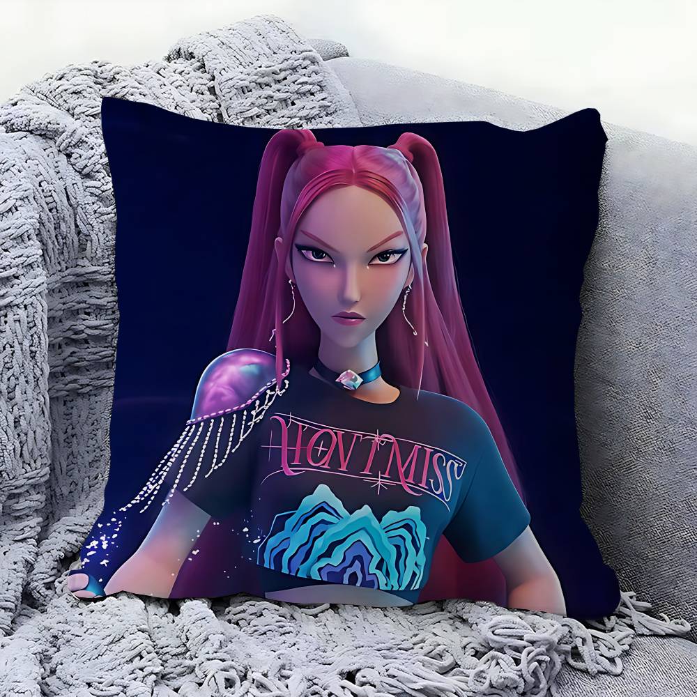 CARTOON MiraS Personalized Pillow Cover Kids Bedroom Wild Party Decor Pillowcase Kid Birthday Shower Gift
