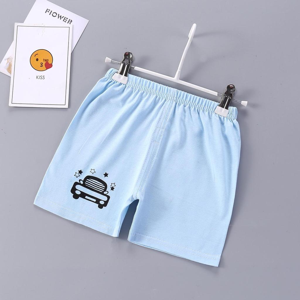 Çocuk Yazlık Pamuklu İç Çamaşırı Şort - Erkek ve Kız Çocuk Saf Pamuklu Giyim
