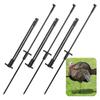 Leichter Tragbarer Flugzeugaluminium-Truthahn-Lockvogel-Spieß Faltbare Jagdrute Geeignet für die Beobachtung von Wildtieren im Freien