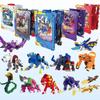 Metal Cardbot Transforming Robot Animal To Model Card Transformation Toys Action Figures ABS Children For Gifthildren For Gift