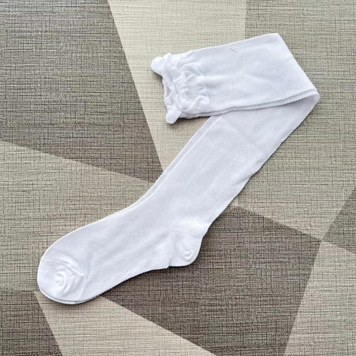 

1/4 пары тонких носков до щиколотки, женские многослойные носки, модные дышащие чулки с манжетами-пузырьками в стиле балета Spice Girls average size