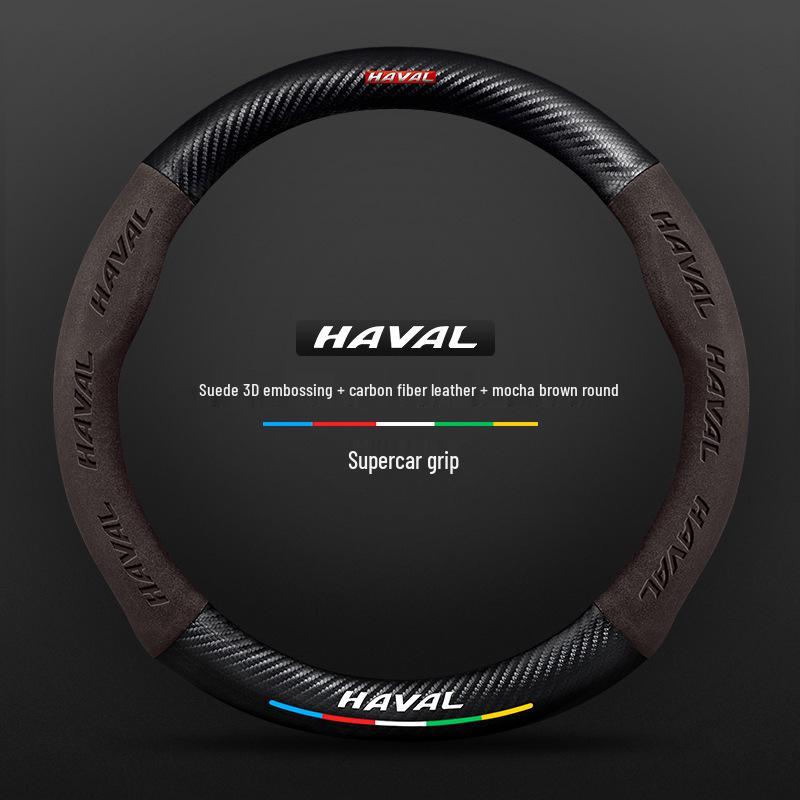 Haval Lenkradbezug für Shenshou H9, Big Dog, H6 National Tide Edition, M6, Chitu, F7X - Wildleder-Finish