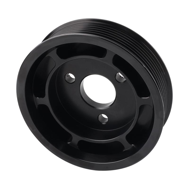 Black Power Steering Aluminium Pulley 32427553955 For BMW E82 E88 135i E90 E91 E92 E93 335i 335xi N54 Belts Pulleys Engine Parts
