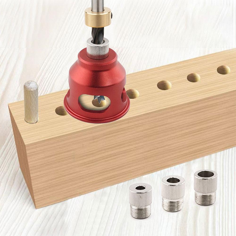 Right Angle Punching Guide Locator 6/8/10 MM Drill Sleeve Straight Hole Drilling Positioner for DIY Furniture Connection Tools