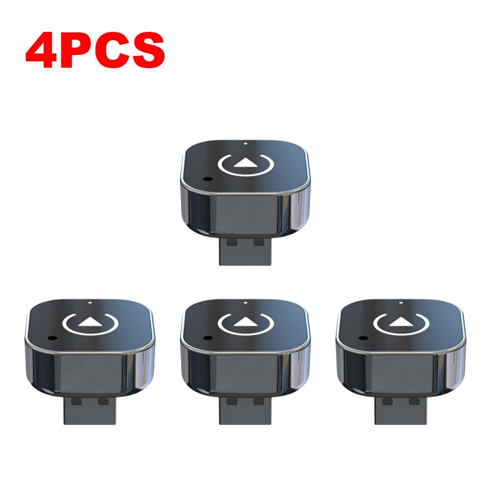 1-5PCS 2-in-1 Wireless CarPlay Android Auto Adapter Car Intelligent Systems Smart USB Dongle AI Smart Box For Car With CarPlay