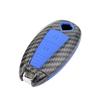 Carbon Fiber Silicone Car Key Case Key Cover For  Suzuki Vitara Swift Ignis Kizashi Sx4 Baleno Ertiga
