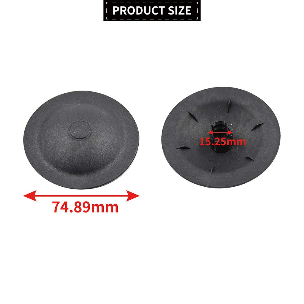 1Pair Front Shock Absorber Top Suspension Strut Mount Nut Cover Caps 51938656 For Ford KA Fiat 500 2008-2016
