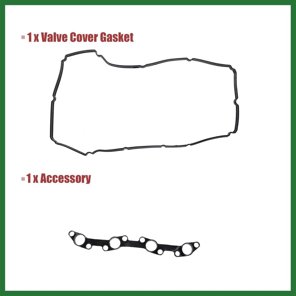 Motoforti 1 Set VS50717R Engine Valve Cover Gasket for Toyota Tacoma 2005-2020 for Toyota 4Runner 2.7L 16V 2TRFE 2010 Long-lasting