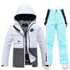 Men's & Women's Winter Ski & Snowboard Suit - Warm, Thickened Jacket and Pants