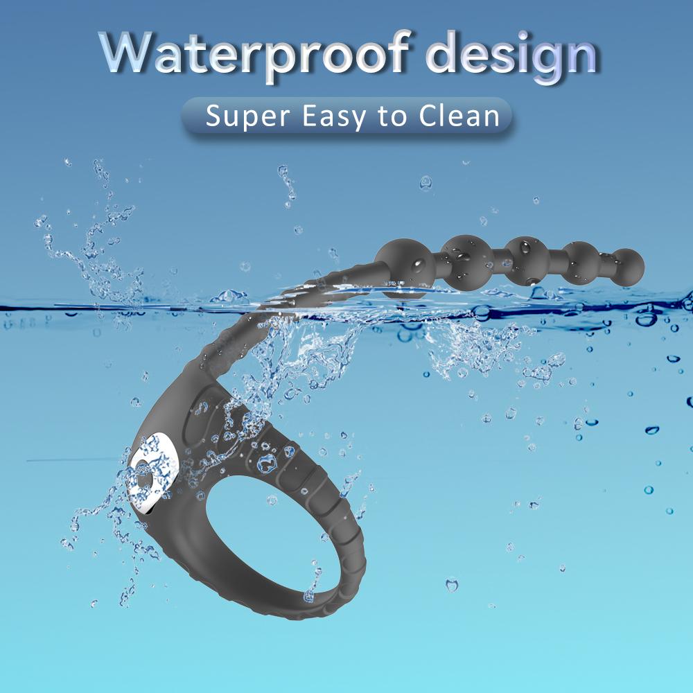 Remote Control Vibrating Penis Ring For Men Delay Ejaculation Cock Rings Prostate Massager Stimulator Male Masturbator Sex Toy