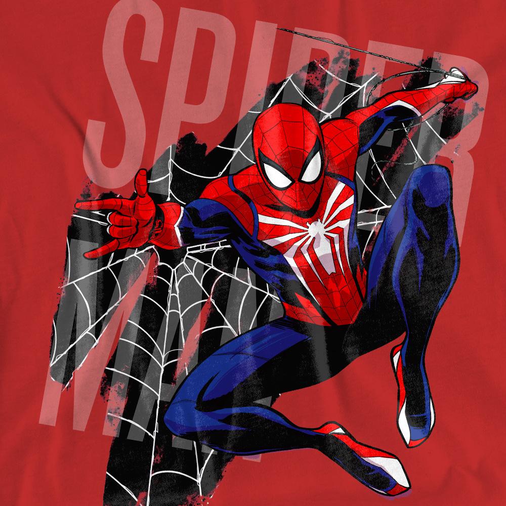Spider-Man Womens/Ladies Gamerverse Web T-Shirt