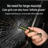 Multi Functional Car Window Breaker, Spring Press Metal Car Escape Device, Mini Fashion, One Tool with The Car, Safe Companion