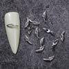 20Pcs Decorative Fade-Resistant Delicate Easy Paste Manicure Decor Twist Nail Ornament Manicure Decor