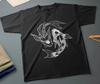 T-shirt in Puro Cotone con Stampa Pattern Classico Estivo Adatta Sia a Unisex Che a Unisex Top Casual e Versatile in Puro Cotone