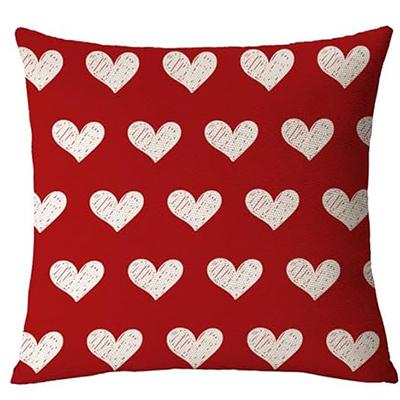 Happy Valentine's Day pillowcase red love hug pillowcase wedding anniversary cushion cover home outdoor sofa