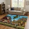 3D Classic Game Metal Slug Pixel Style Living Room Non Slip Area Rug Soft Carpet for Bedroom Playroom Sofa,Home Decor Doormat