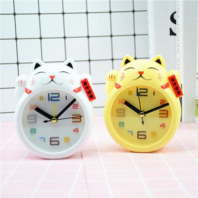 Silent Alarm Clock Cartoon Desk Clock Creative Table Clock Home Decor Clocks Bedroom Living Room Accessories Gadgets