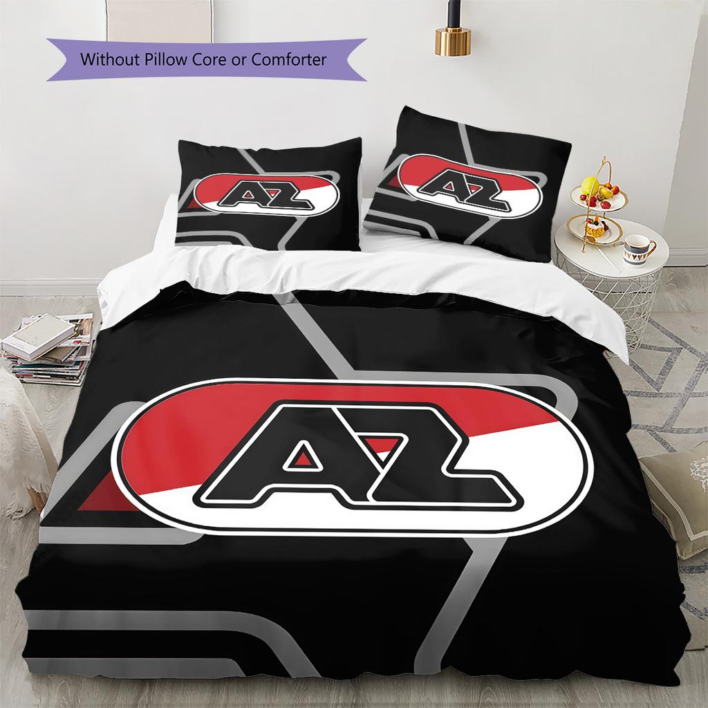 AZ Alkmaar Poster Bedding Quilt Set Quilt Cover Pillowcase Home Decoration Birthday Gift (1 * Duvet Cover + 2 * Pillowcase, Without Core)